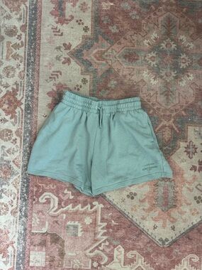 Relaxed Drawstring Women’s Shorts in Light Blue